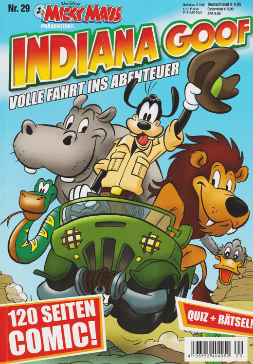 Micky Maus präsentiert 29: Indiana Goof - secondcomic