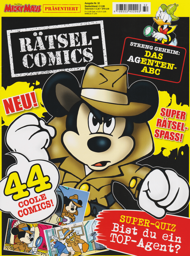 Micky Maus präsentiert 32: Rätselcomics - secondcomic