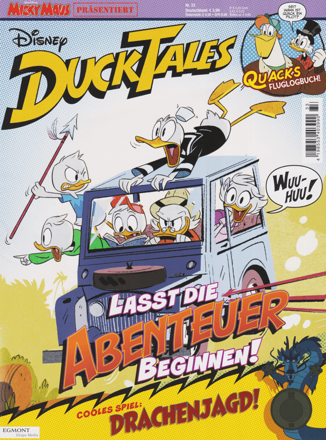 Micky Maus präsentiert 33: Duck Tales - Lasst die Abenteuer beginnen - secondcomic