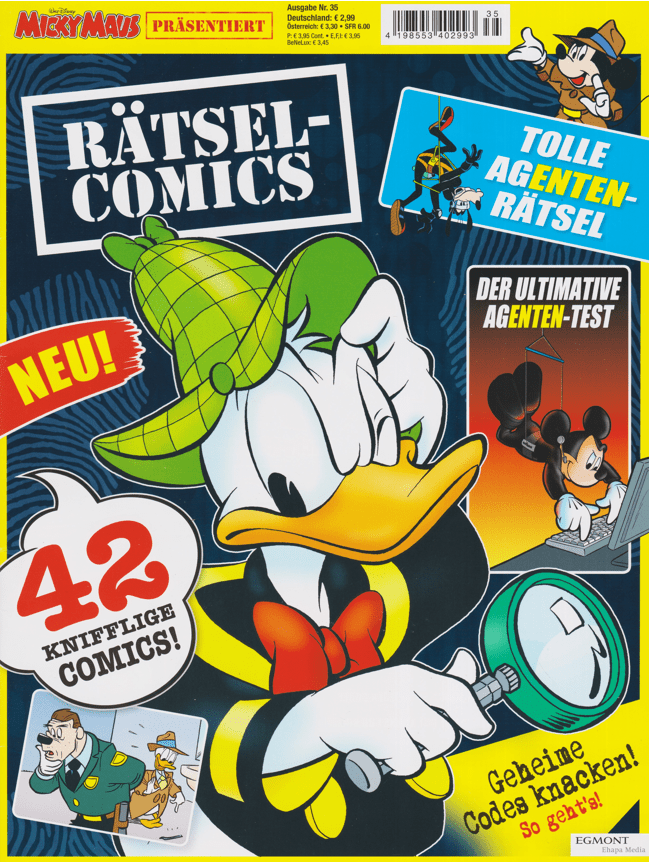 Micky Maus präsentiert 35: Rätselcomics - secondcomic