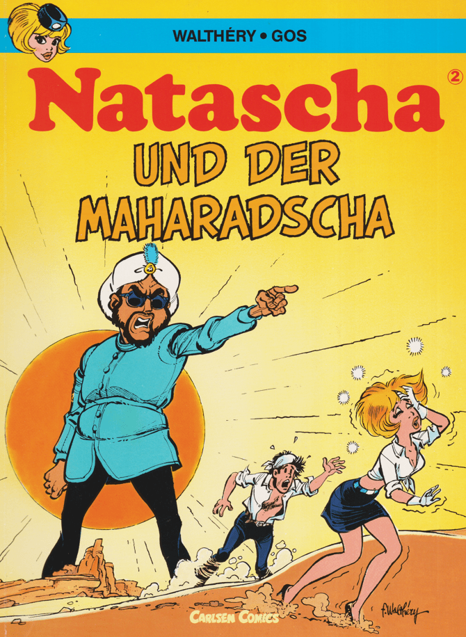 Natascha Band 2:... und der Maharadscha (Carlsen - Feest, 1988 - 1993) - secondcomic