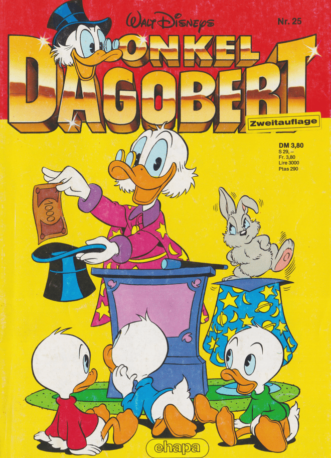 Onkel Dagobert 25 2. Auflage - secondcomic