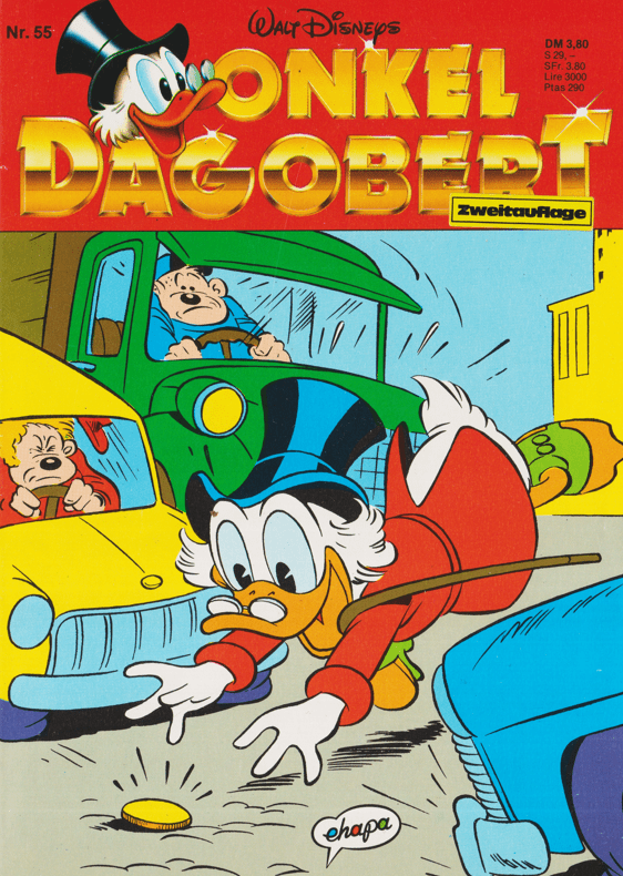 Onkel Dagobert 55 2. Auflage - secondcomic
