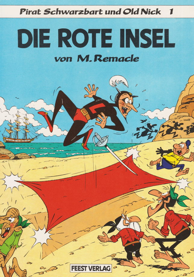 Pirat Schwarzbart und Old Nick Band 1: Die rote Insel - secondcomic