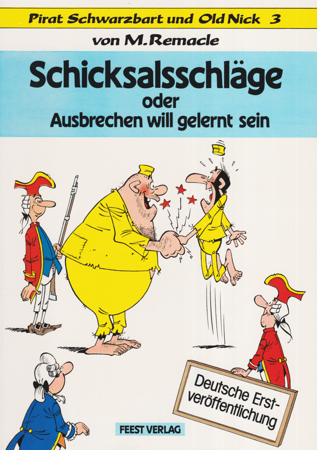 Pirat Schwarzbart und Old Nick Band 3: Schicksalsschläge - secondcomic