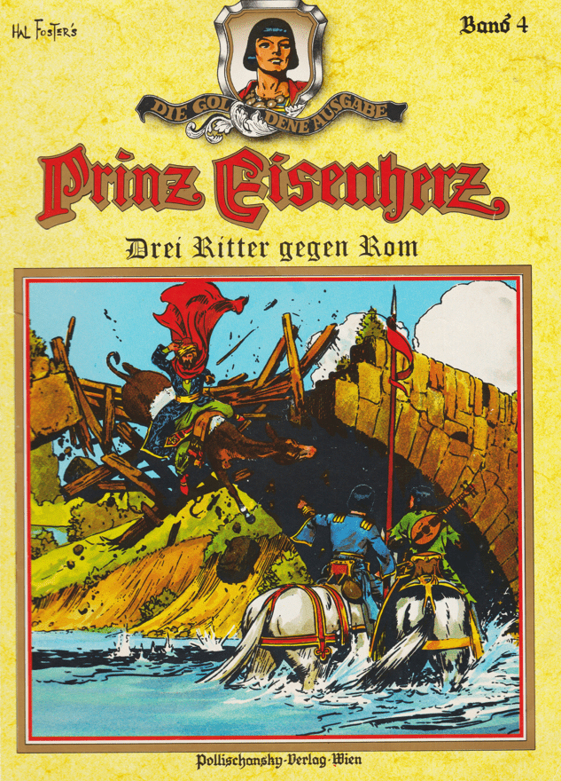 Prinz Eisenherz - Die goldene Ausgabe Band 4: Drei Ritter gegen Rom - secondcomic