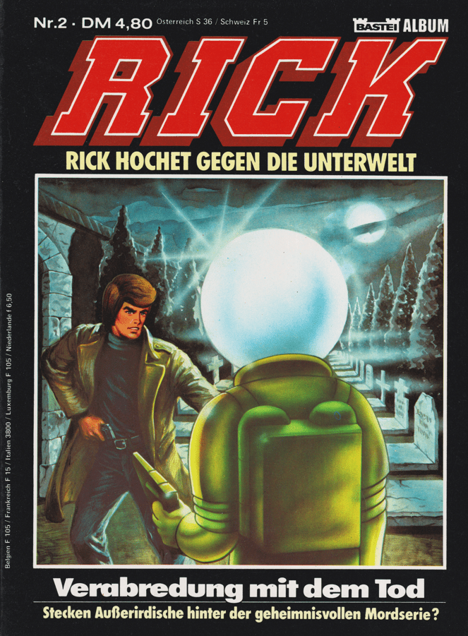 Rick (Bastei, 1983 - 1985) Band 2: Verabredung mit dem Tod - secondcomic