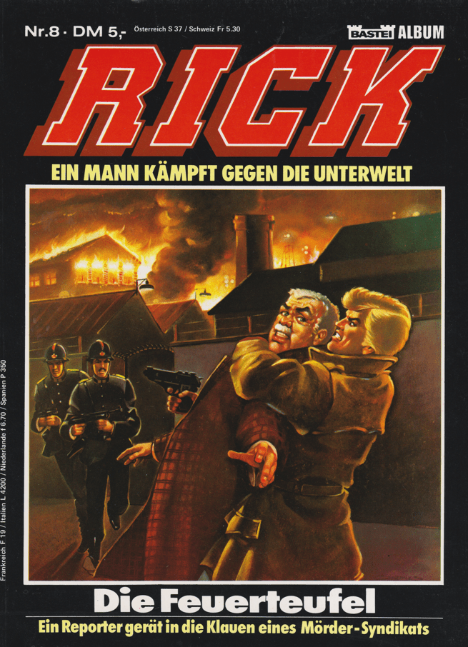 Rick (Bastei, 1983 - 1985) Band 8: Die Feuerteufel - secondcomic