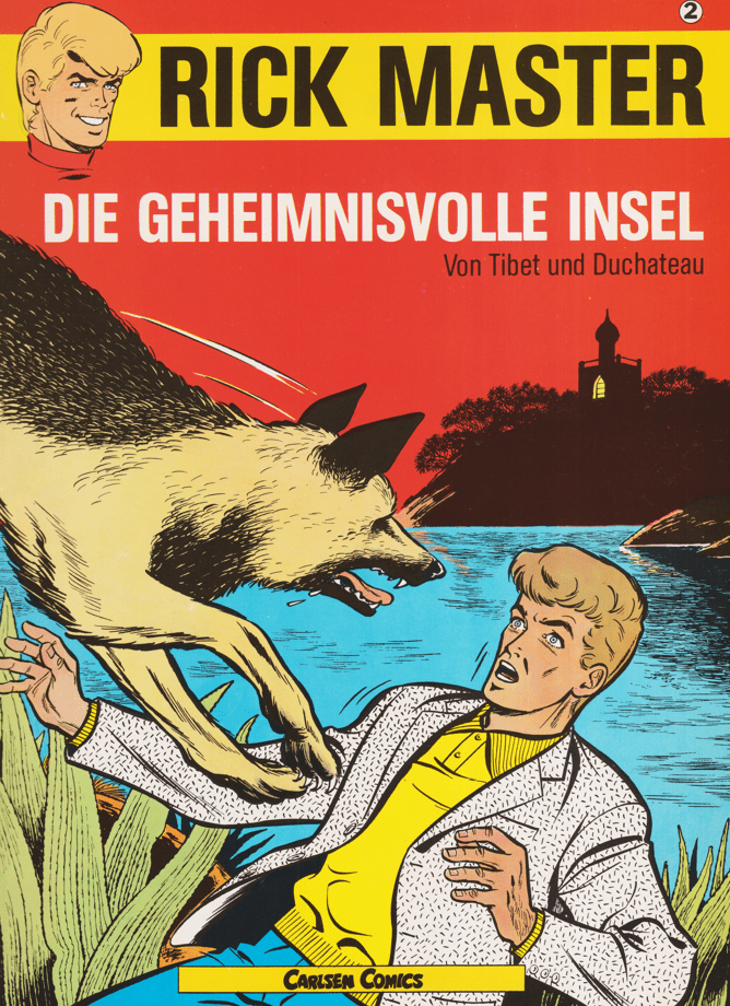 Rick Master (Carlsen, 1987 - 1994) Band 2: Die geheimnisvolle Insel - secondcomic