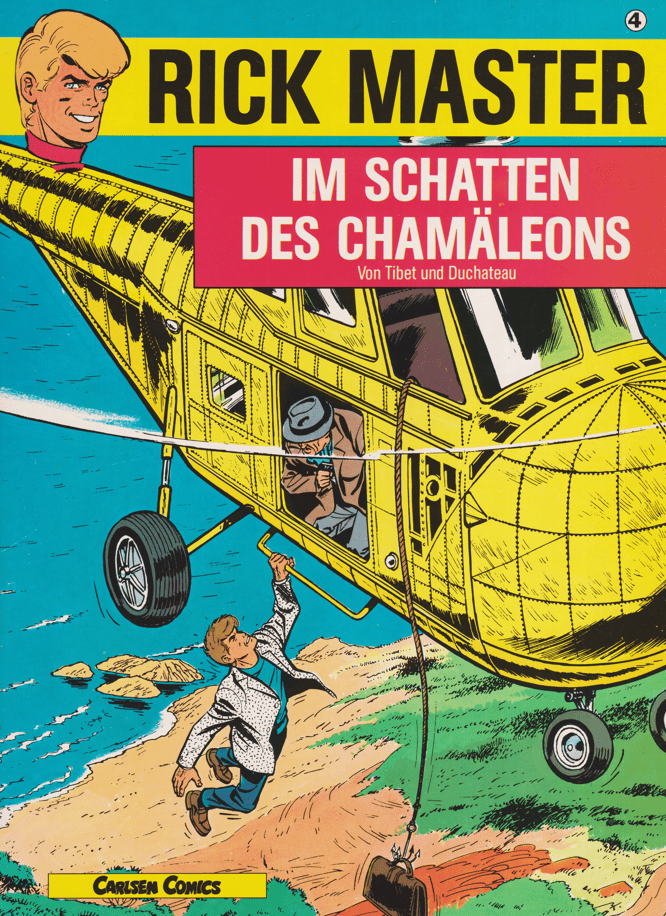 Rick Master (Carlsen, 1987 - 1994) Band 4: Im Schatten des Chamäleons - secondcomic