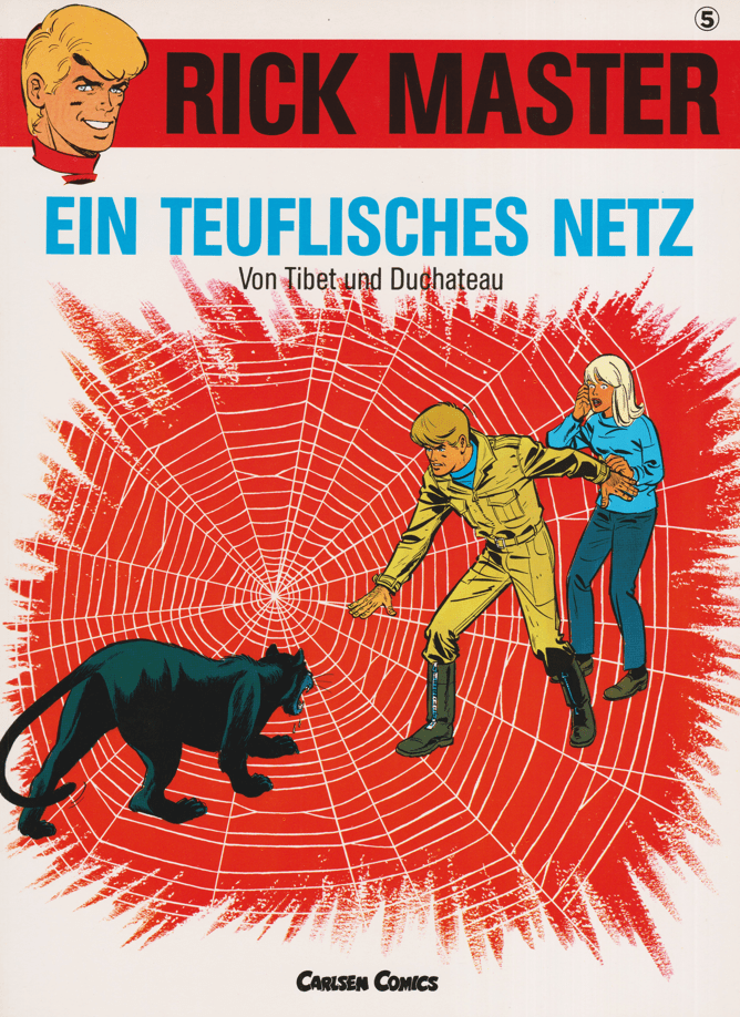 Rick Master (Carlsen, 1987 - 1994) Band 5: Ein teuflisches Netz - secondcomic
