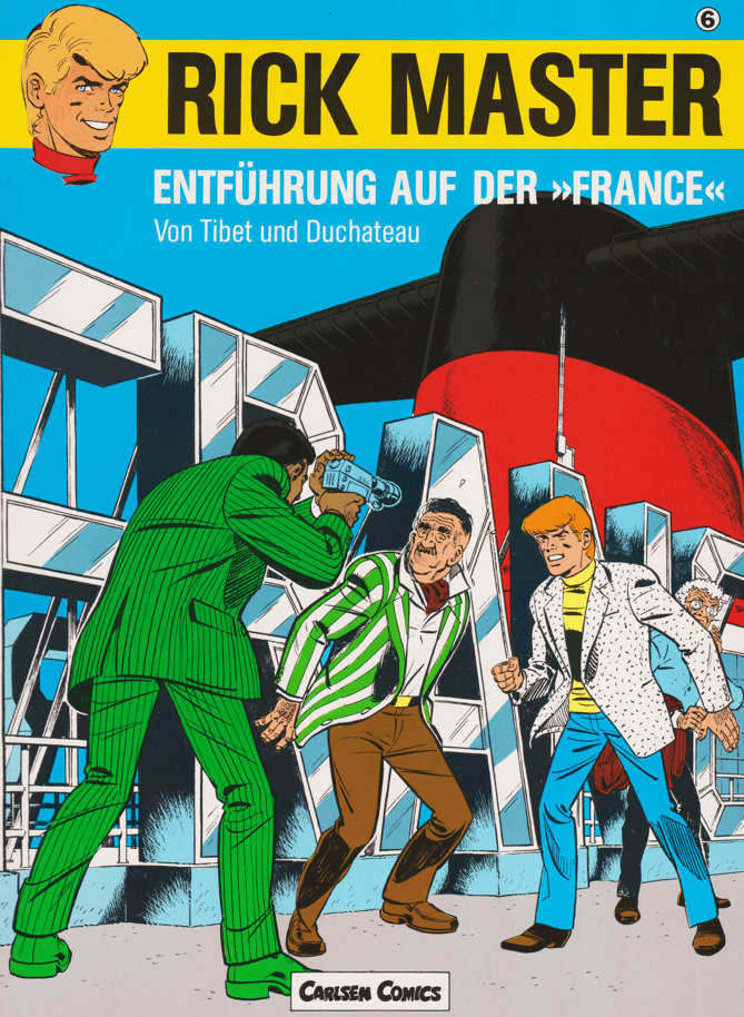 Rick Master (Carlsen, 1987 - 1994) Band 6: Entführung auf der »France« - secondcomic