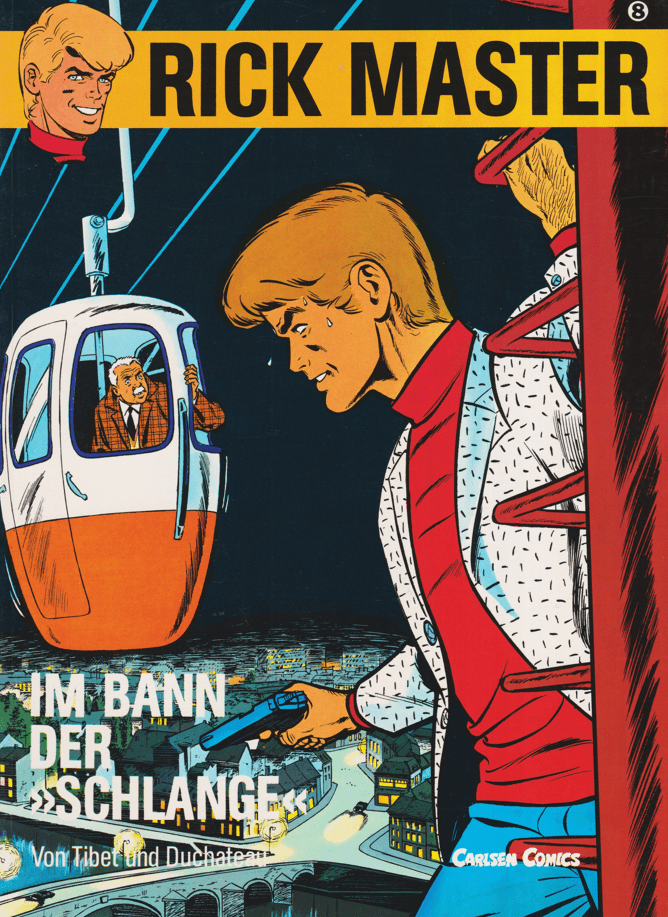 Rick Master (Carlsen, 1987 - 1994) Band 8: Im Bann der »Schlange« - secondcomic