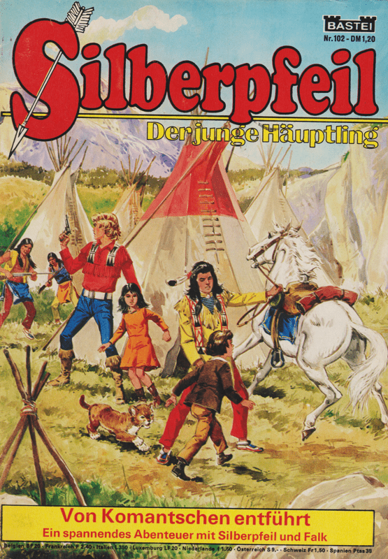 Silberpfeil Nr. 102: Von Komantschen entführt - secondcomic