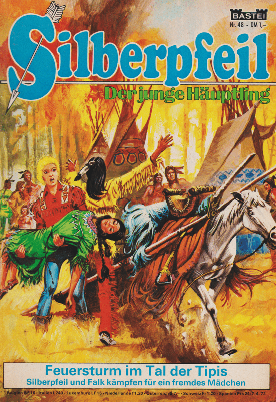 Silberpfeil Nr. 48: Feuersturm im Tal der Tipis - secondcomic