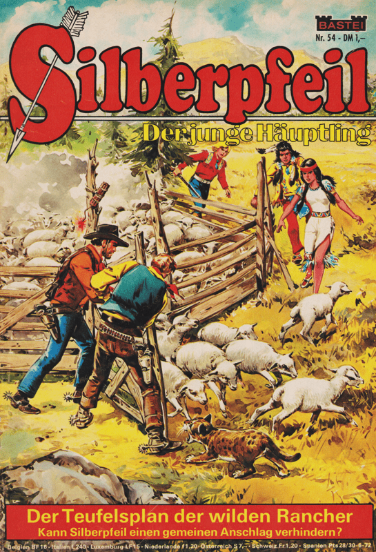 Silberpfeil Nr. 54: Der Teufelsplan der wilden Rancher - secondcomic