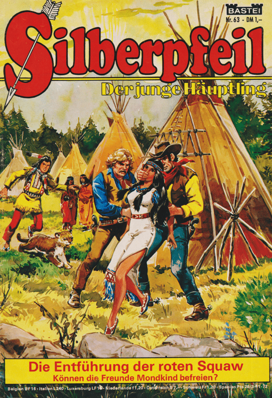 Silberpfeil Nr. 63: Die Entführung der roten Squaw - secondcomic