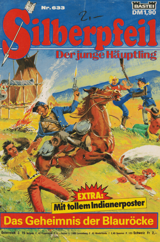 Silberpfeil Nr. 633: Das Geheimnis der Blauröcke - secondcomic