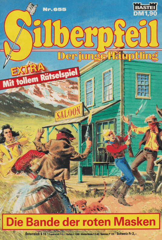Silberpfeil Nr. 655: Die Bande der roten Masken - secondcomic