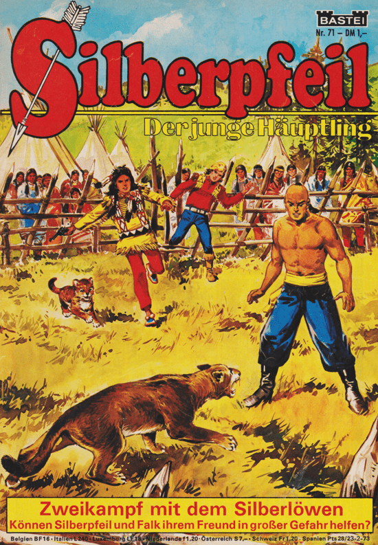 Silberpfeil Nr. 71: Zweikampf mit dem Silberlöwen - secondcomic