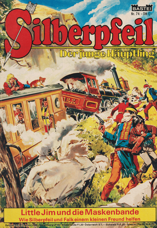 Silberpfeil Nr. 74: Little Jim und die Maskenbande - secondcomic
