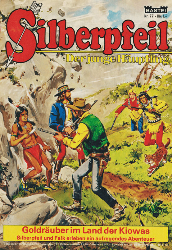 Silberpfeil Nr. 77: Goldräuber im Land der Kiowas - secondcomic