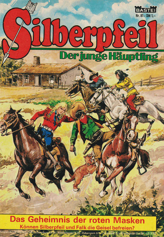 Silberpfeil Nr. 81: Das Geheimnis der roten Masken - secondcomic