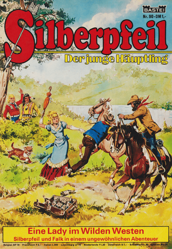 Silberpfeil Nr. 90: Eine Lady im Wilden Westen - secondcomic