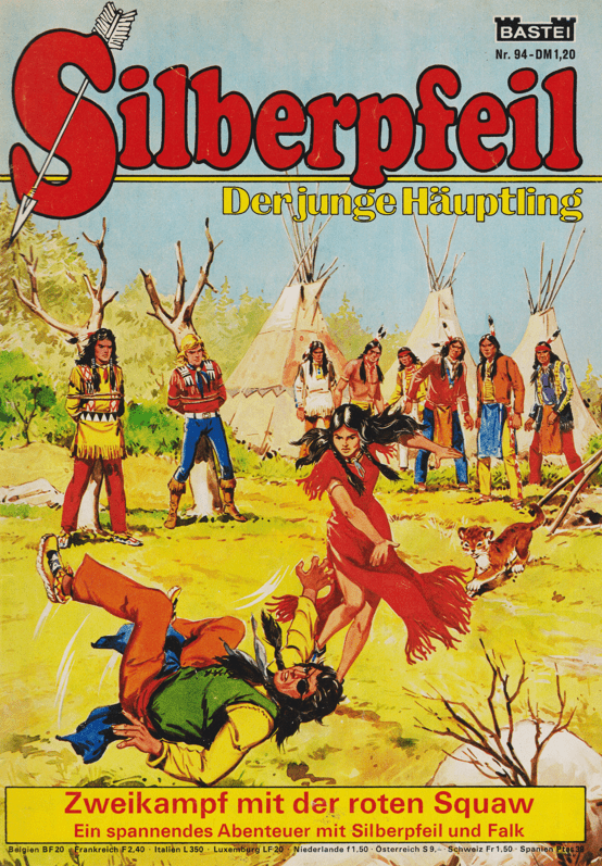 Silberpfeil Nr. 94: Zweikampf der roten Squaw - secondcomic