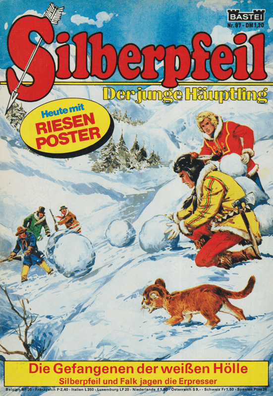Silberpfeil Nr. 97: Die Gefangenen der weißen Hölle - secondcomic