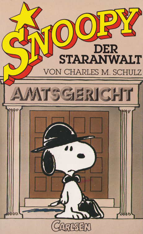Snoopy Band 4: Der Staranwalt - secondcomic