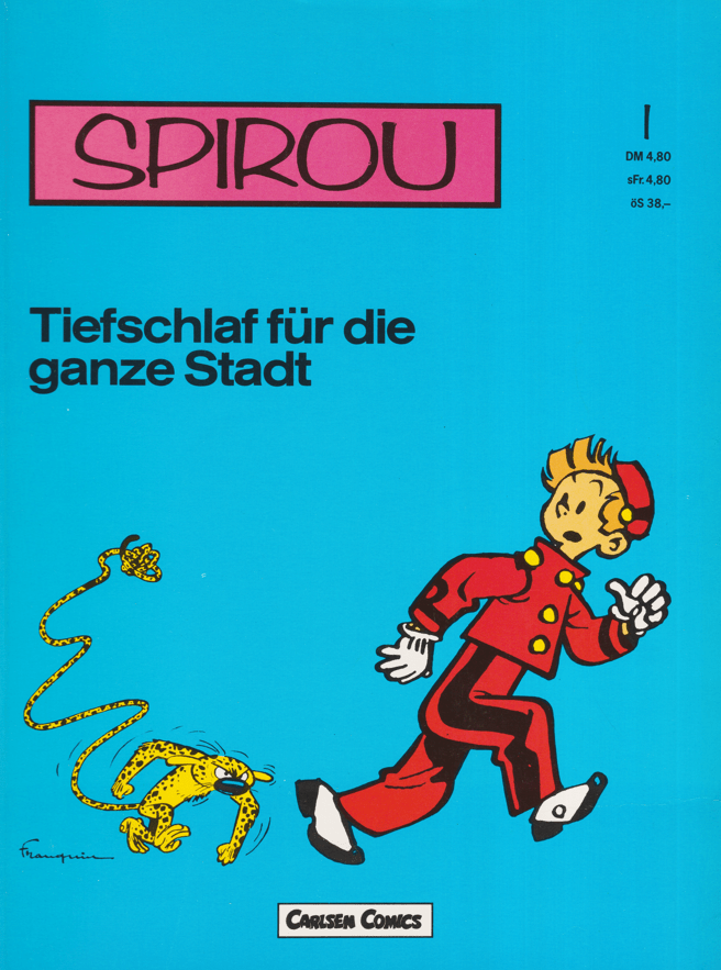 Spirou Band 1: Tiefschlaf für die ganze Stadt - secondcomic