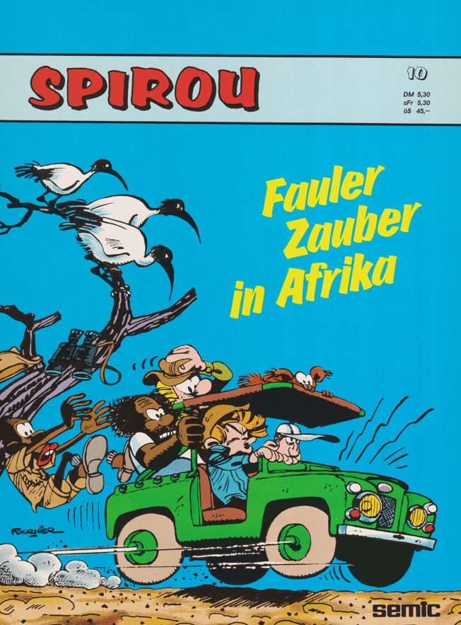 Spirou Band 10: Fauler Zauber in Afrika - secondcomic