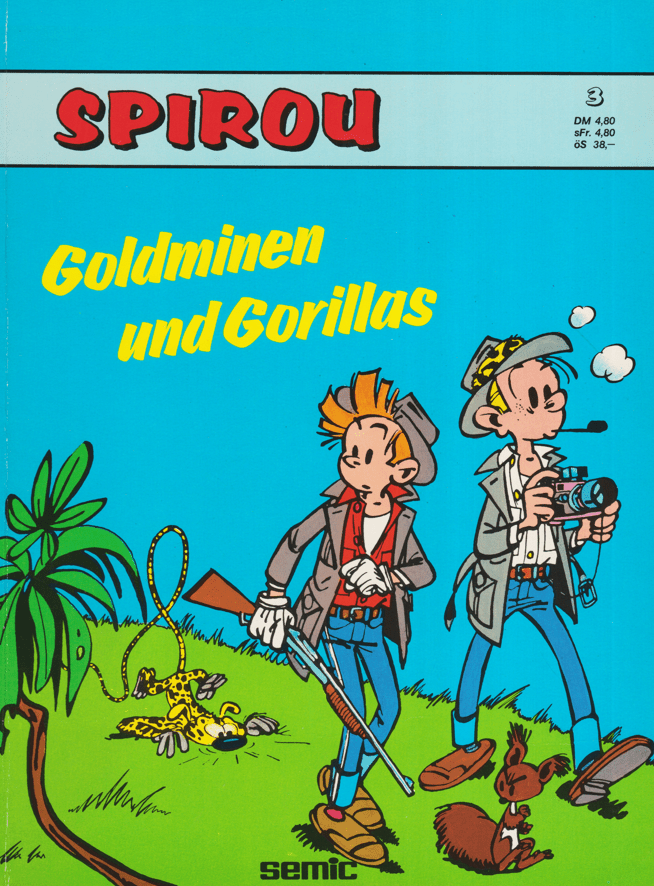 Spirou Band 3: Goldminen und Gorillas - secondcomic