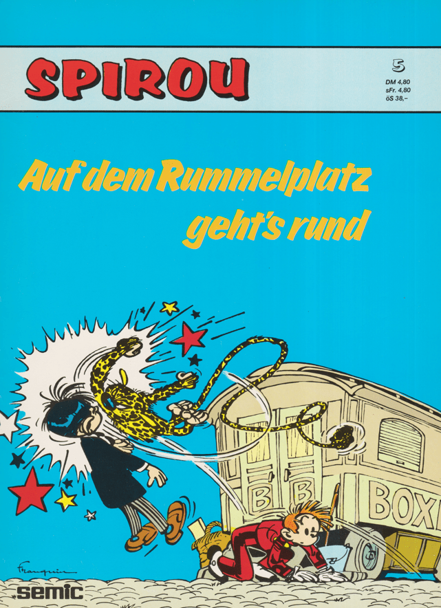 Spirou Band 5: Auf dem Rummelplatz geht's rund - secondcomic