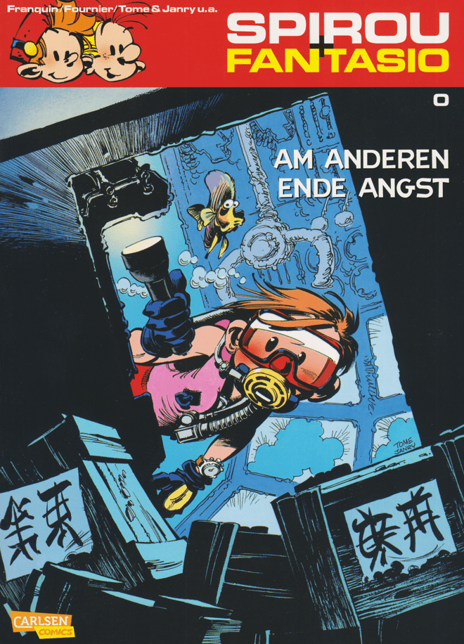 Spirou + Fantasio Band 0: Am anderen Ende Angst (Neuauflage) - secondcomic