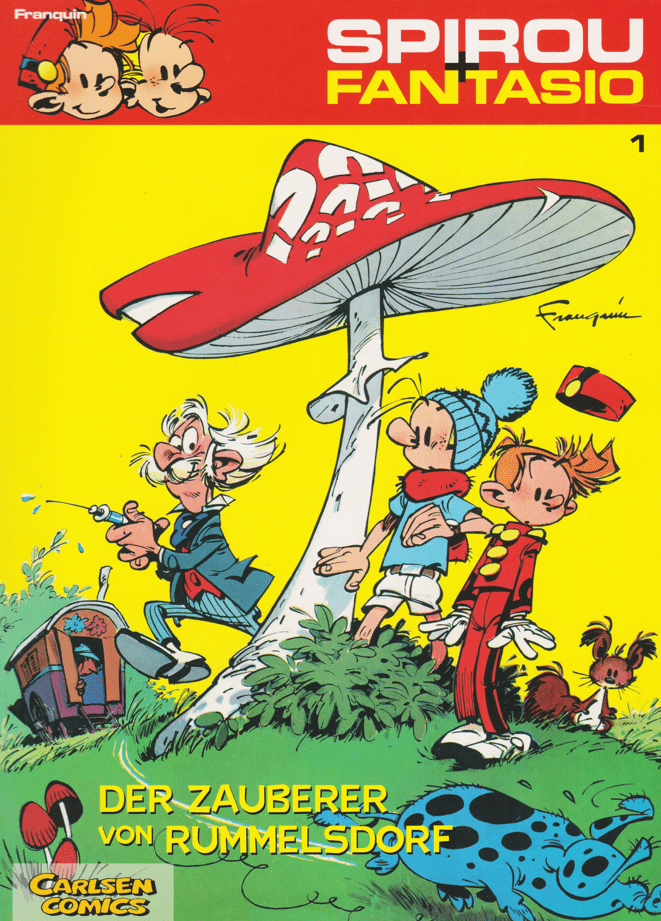 Spirou + Fantasio Band 1: Der Zauberer von Rummelsdorf (Neuauflage) - secondcomic