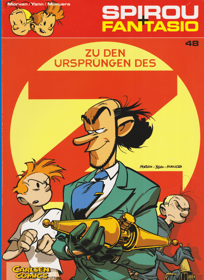 Spirou + Fantasio Band 48: Zu den Ursprüngen des Z (Neuauflage) - secondcomic