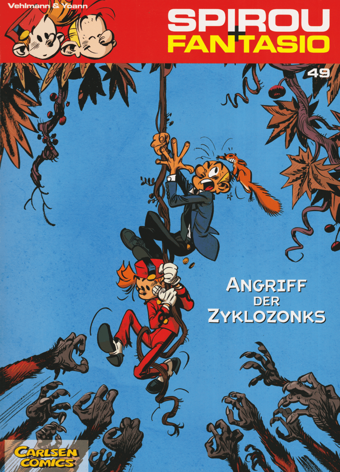Spirou + Fantasio Band 49: Angriff der Zyklozonks (Neuauflage) - secondcomic