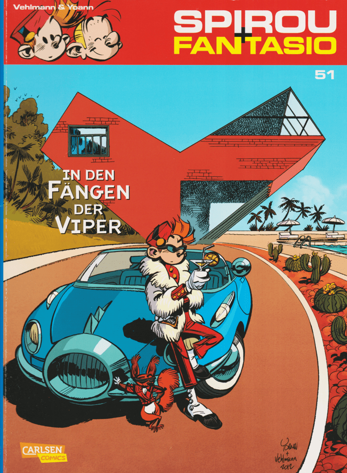 Spirou + Fantasio Band 51: In den Fängen der Viper (Neuauflage) - secondcomic