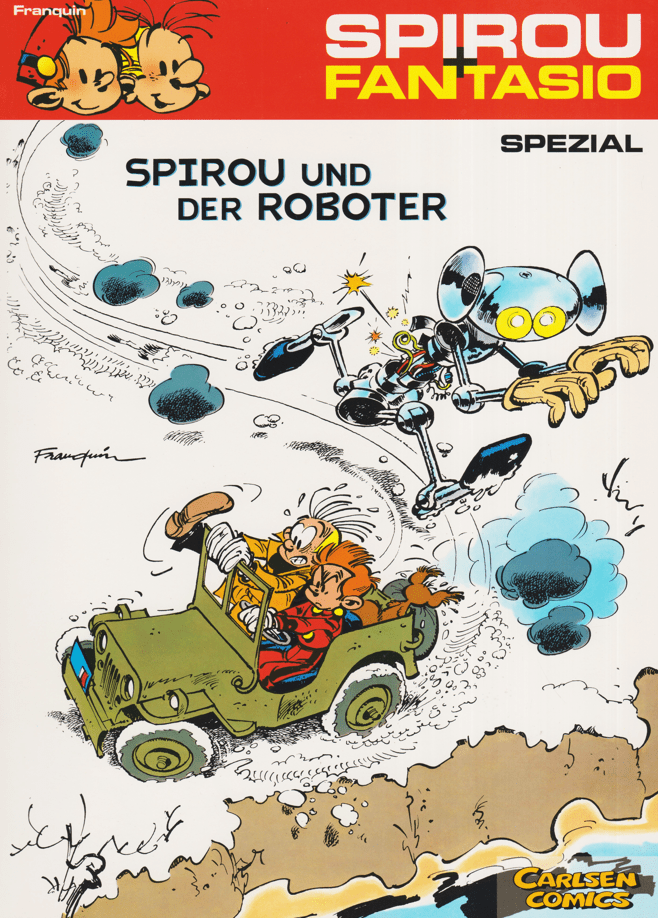 Spirou + Fantasio Spezial Band 10: Spirou und der Roboter - secondcomic
