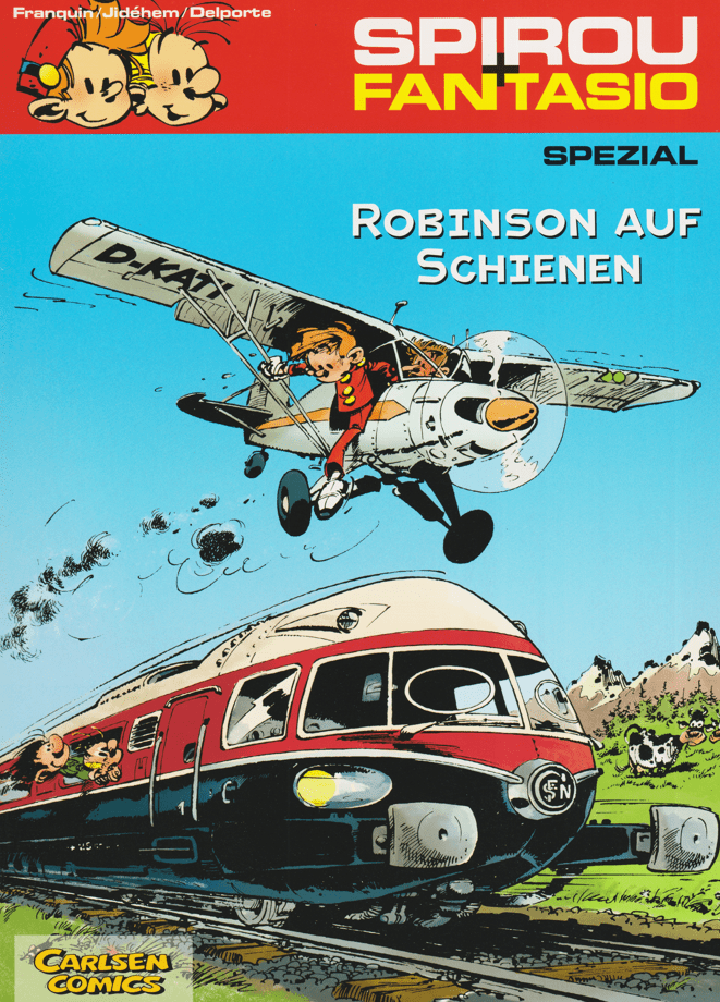 Spirou + Fantasio Spezial Band 12: Robinson auf Schienen - secondcomic