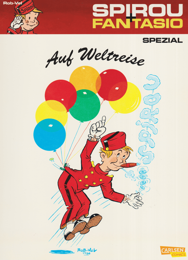 Spirou + Fantasio Spezial Band 13: Auf Weltreise - secondcomic