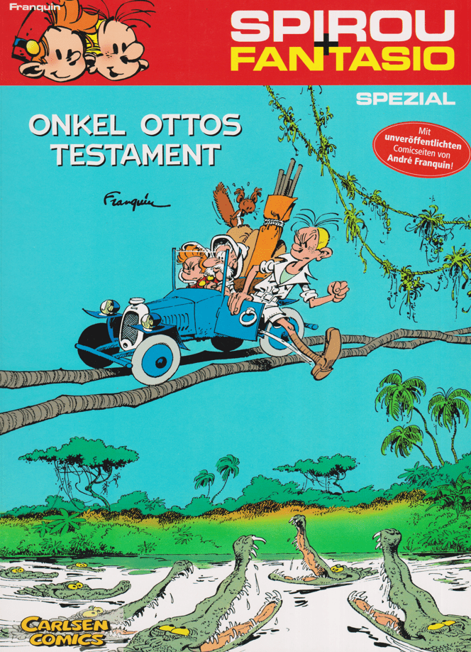 Spirou + Fantasio Spezial Band 7: Onkel Ottos Testament - secondcomic