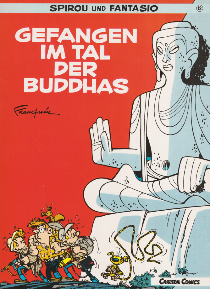 Spirou und Fantasio Band 12: Gefangen im Tal der Buddhas (1. Auflage) - secondcomic