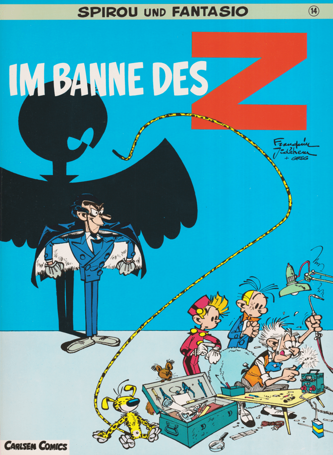 Spirou und Fantasio Band 14: Im Banne des Z (1. Auflage) - secondcomic
