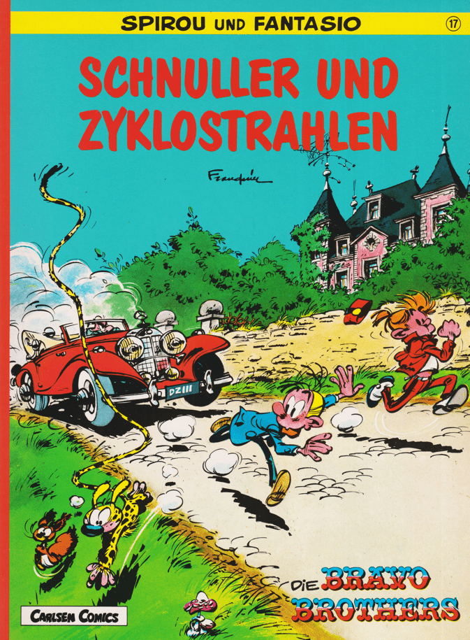 Spirou und Fantasio Band 17: Schnuller und Zyklostrahlen (1. Auflage) - secondcomic