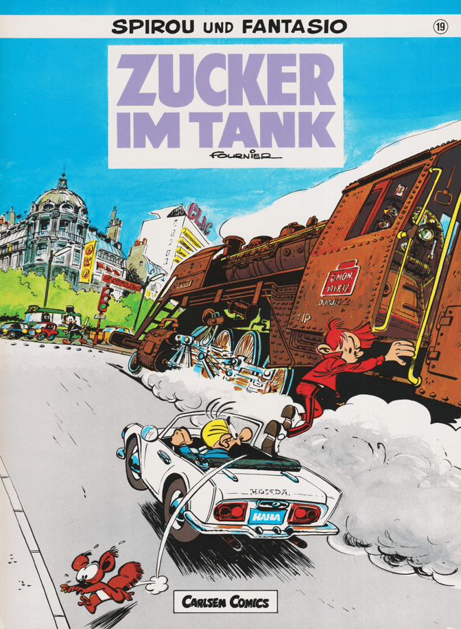 Spirou und Fantasio Band 19: Zucker im Tank (1. Auflage) - secondcomic