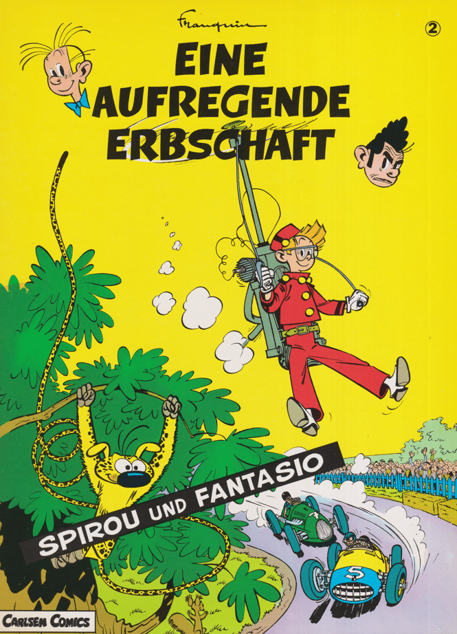 Spirou und Fantasio Band 2: Eine aufregende Erbschaft (1. Auflage) - secondcomic