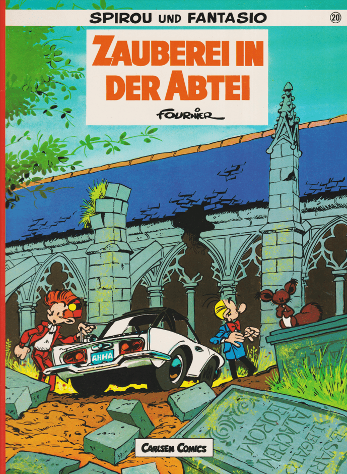 Spirou und Fantasio Band 20: Zauberei in der Abtei (höhere Auflage) - secondcomic